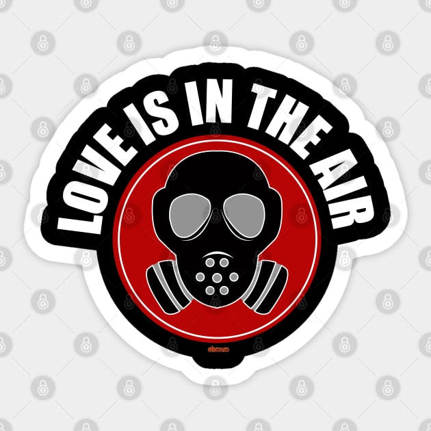 Love is in the air Sticker by eltronco